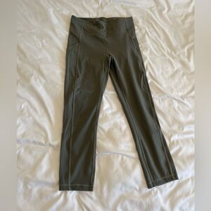 Lululemon Sage Green High-Waisted Leggings